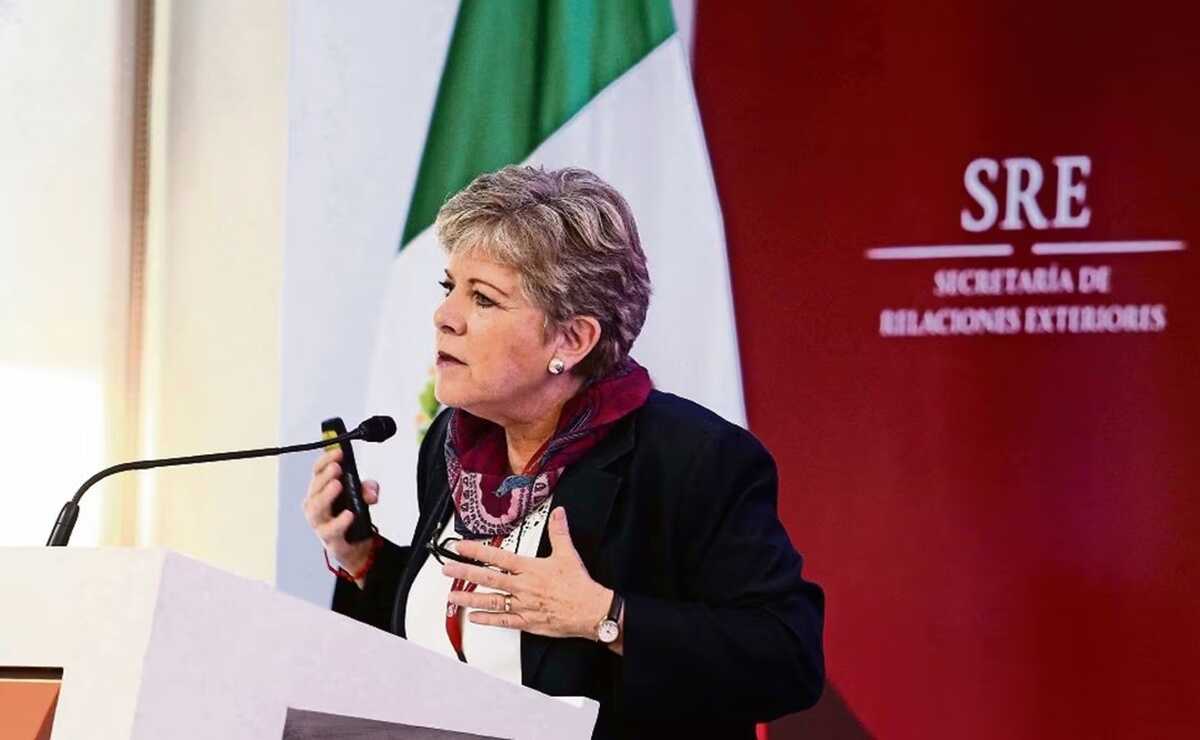 Alicia Bárcena será la nueva secretaria de Relaciones Exteriores, en sustitución de Ebrard. Foto: EL UNIVERSAL