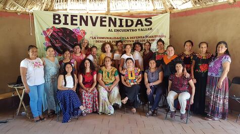 Mujeres defensoras del territorio  en el Istmo construyen alianza
