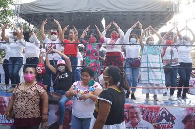 Bitácora de Campaña: Se suman líderes de izquierda del Istmo de Oaxaca a morenista; tricolores presumen nuevo baile
