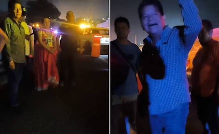 Exhiben a edil de Salina Cruz exigiendo la liberación del Director municipal de Pesca detenido en un alcoholímetro