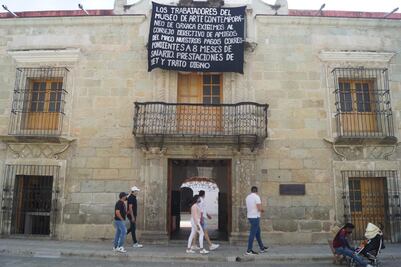 Seculta no descarta intervenir en conflicto en Museo de Arte Contemporáneo de Oaxaca