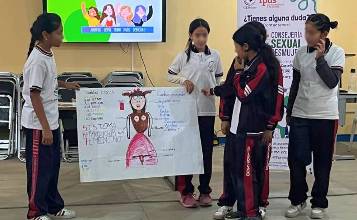 Ante altas cifras de embarazo entre niñas y adolescentes, imparten cursos de educación sexual en Oaxaca