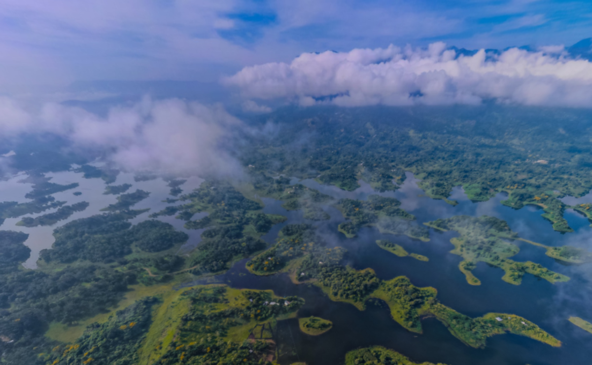 Descubre la belleza de las Mil Islas en  un viaje de 360° en la sierra mazateca de Oaxaca. Foto: Captura de pantalla