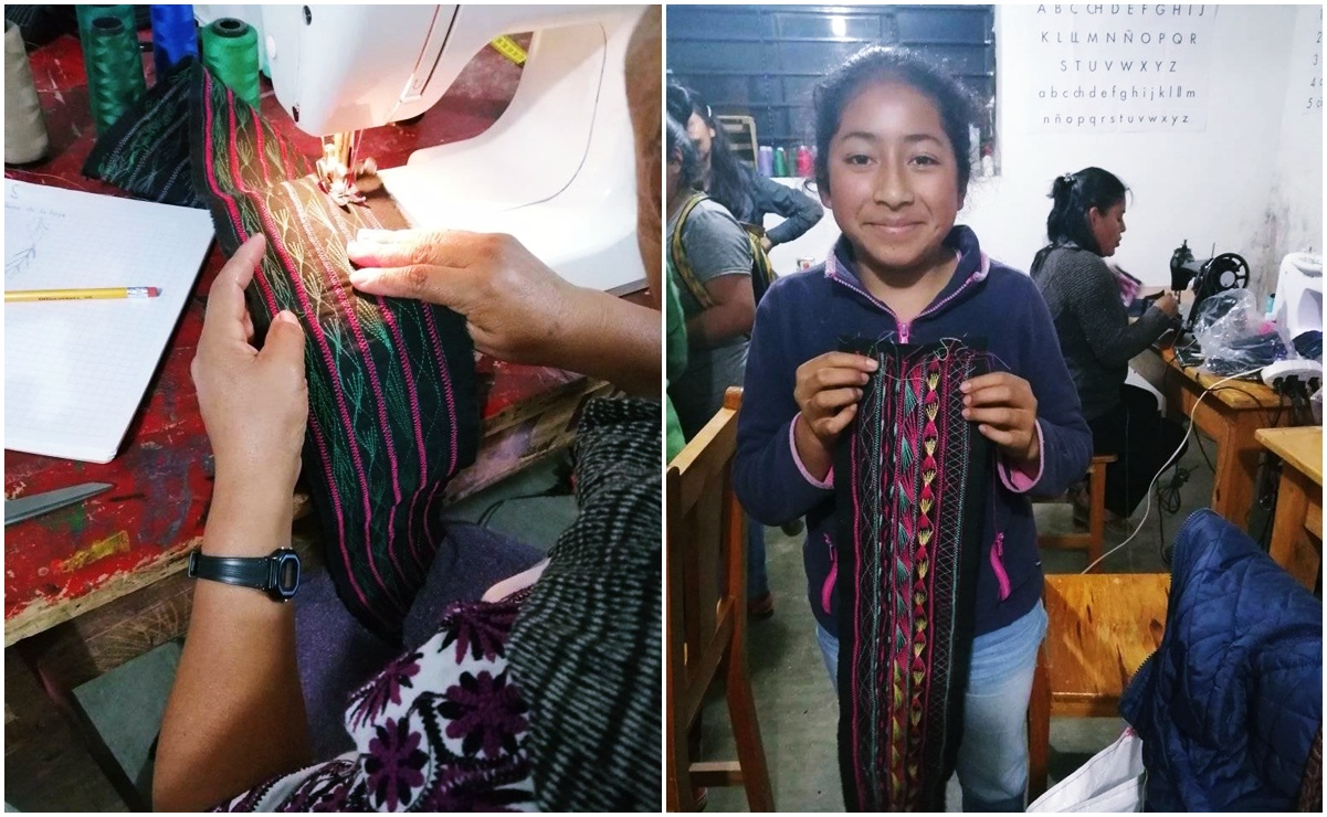 Foto: Facebook Semillero Creativo de Textiles en Santa María Tlahuitoltepec, Oaxaca.