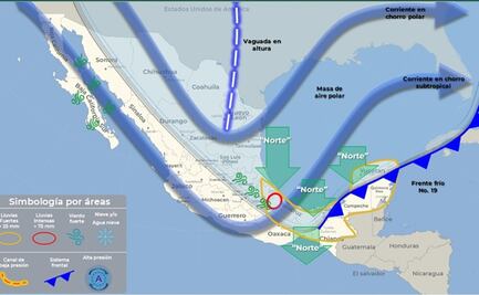 Se mantiene clima invernal con posibilidad de heladas en estas regiones de Oaxaca