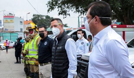 Anuncia Murat inversión de 100 mdp para reconstruir la Central de Abasto tras incendio
