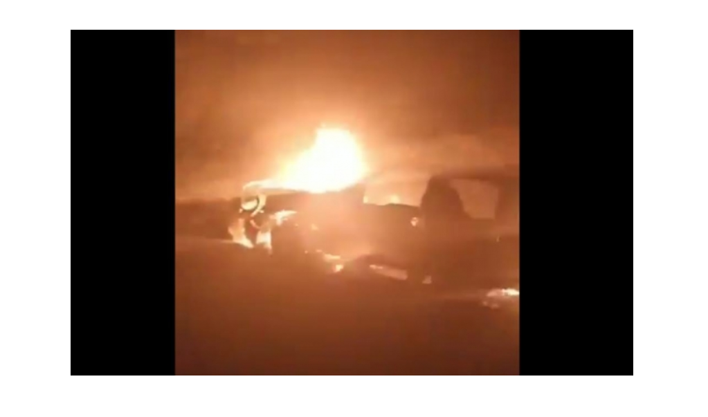 Enfrentamientos dejan 5 muertos y camionetas incendiadas en Veracruz
