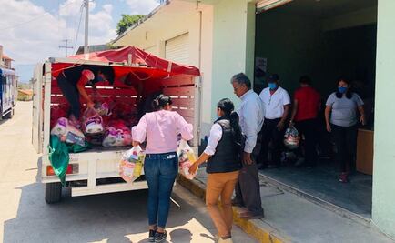 Lleva DIF ayuda humanitaria a Tepejillo, tras incendio forestal que dejó nueve fallecidos