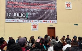 Convocan a marcha “contra los despojos y por la defensa de los derechos colectivos” en Oaxaca