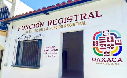 Investigan a funcionarios del Instituto de la Función Registral de Oaxaca por "red de despojos"