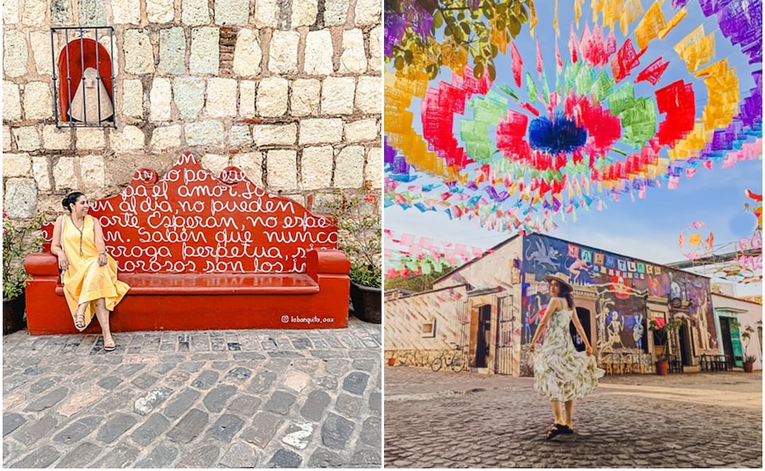 Los mejores rincones de Oaxaca para tomarte fotos increíbles. Foto: IG@corazon_oax32/ IG@viajeralocalmx