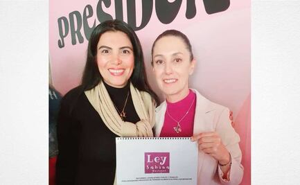 Presenta activista oaxaqueña la Ley Sabina ante la jefa de gobierno de CDMX, Claudia Sheinbaum