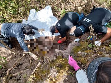 Localizan restos humanos en Atatlahuca, en la Mixteca de Oaxaca, tras búsqueda de desaparecidos