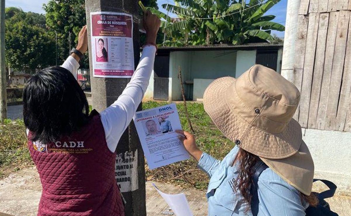 Acusan burocracia y falta de coordinación con Veracruz en búsqueda de activista desaparecida en Oaxaca. Fotos: Especiales