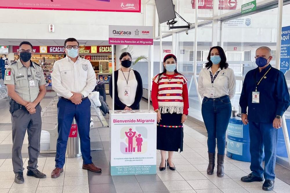 Arranca operativo decembrino Bienvenido Oaxaqueño Migrante; se espera a 8 mil paisanos. Gobierno de Oaxaca
