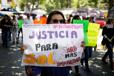 Entre lágrimas y gritos de justicia despiden a “Solecito”