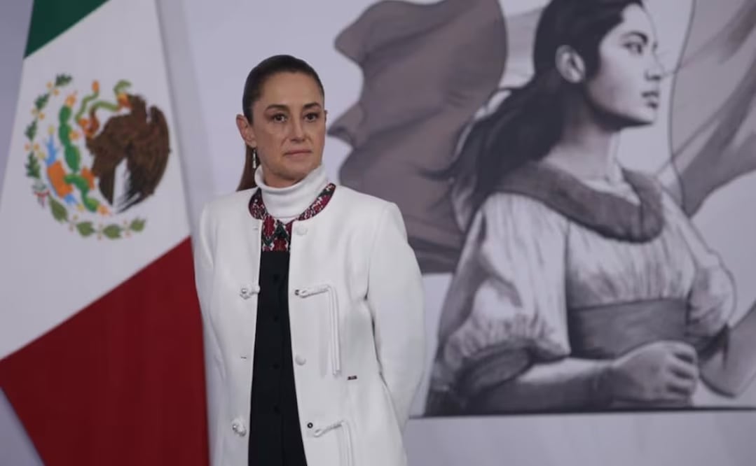 24 de febrero de 2026, Ciudad de México. Claudia Sheinbaum presidenta de México durante la conferencia del pueblo en palacio nacional. FOTO: CARLOS MEJIA/EL UNIVERSAL