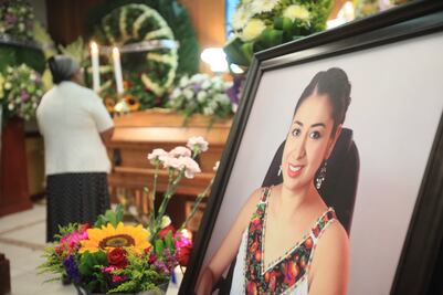 Velan a la activista Sandra Domínguez, víctima de desaparición en Oaxaca 