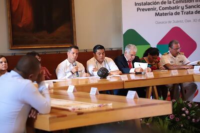 Instalan comisión para combatir trata de personas