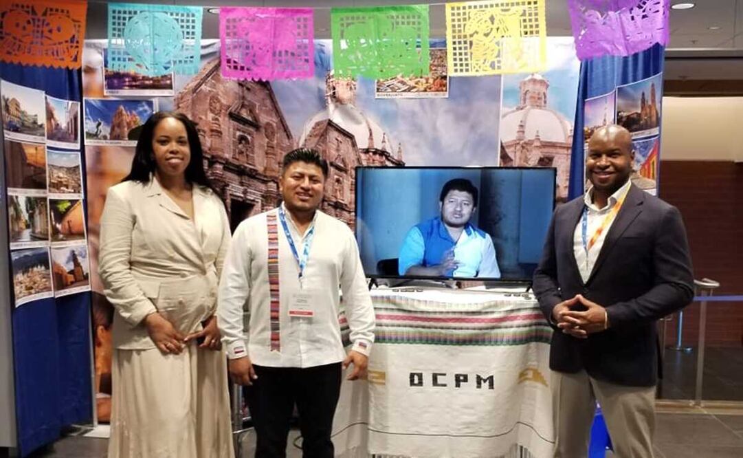 Nominan a edil de Mitla, Oaxaca, al Consejo de la Organización de Ciudades del Patrimonio Mundial. Foto: Especial