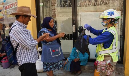 “Está bien que pidan usar cubrebocas, hay gente que está muriendo”