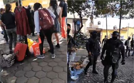 Condenan violencia en desalojo de Tianguis Autogestivo en Oaxaca; piden cesar a autoridades capitalinas