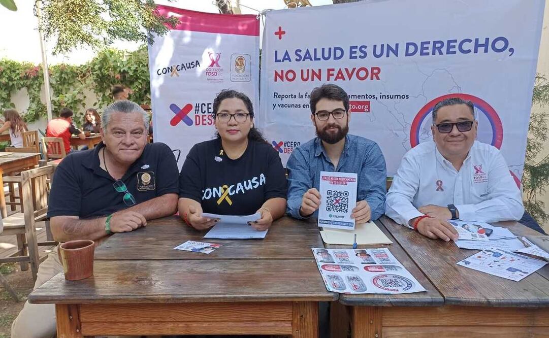 Organizaciones de Oaxaca se suman a Cero Desabasto, ante falta de medicinas contra el cáncer. Foto: Cero Desabasto
