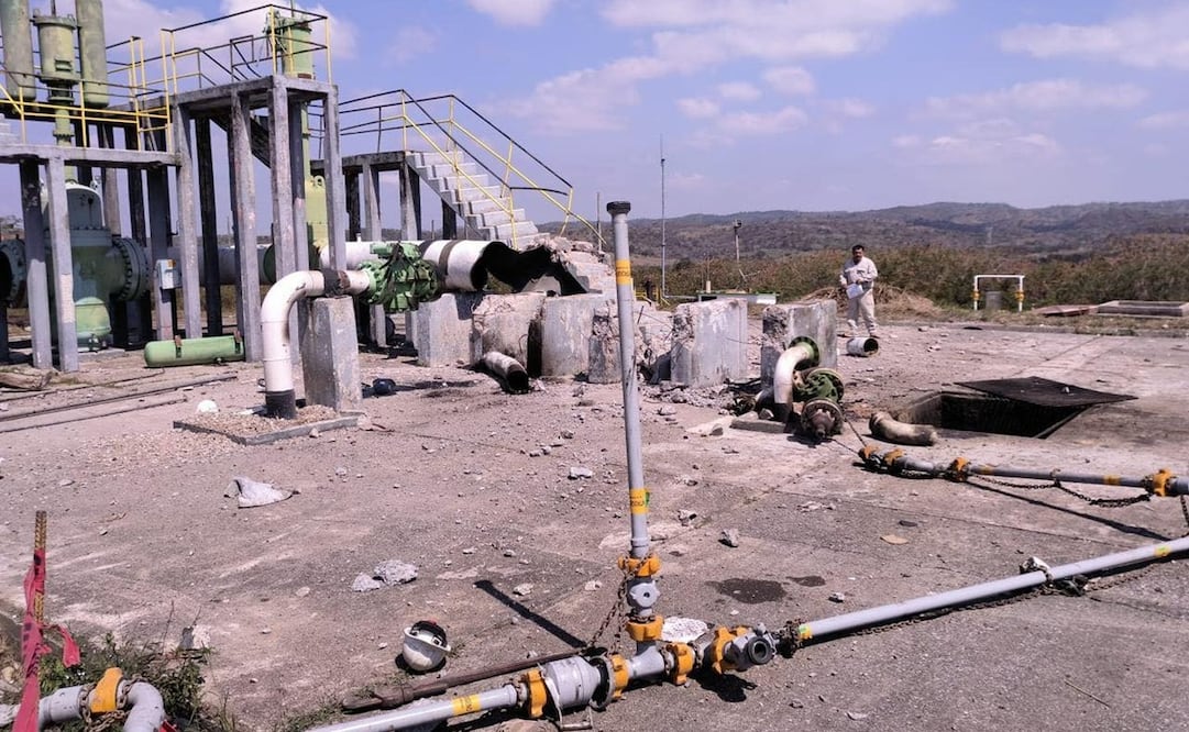 Explosión en ducto de Pemex deja tres muertos en el Istmo de Oaxaca. Foto: Especial