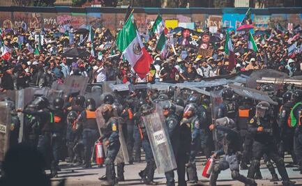 Protestan entre sombreros, Generación Z y petardos