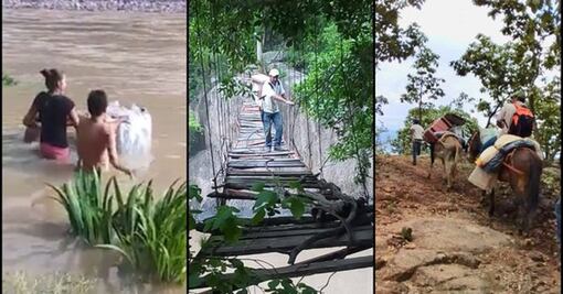 Córdova destaca traslado de boletas por un río; difunde video