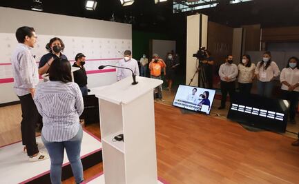 Declinan 4 aspirantes a participar en debate por gubernatura de Oaxaca; PAN e independiente piden posponer