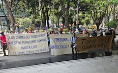 Comuneros chimalapas de Oaxaca protestan en la Ciudad de México en rechazo a resolución a favor de ejidos de Chiapas