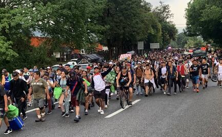 “Facilitan salida de caravanas de Chiapas y las desmantelan en Oaxaca”; acusan plan para frenar a migrantes