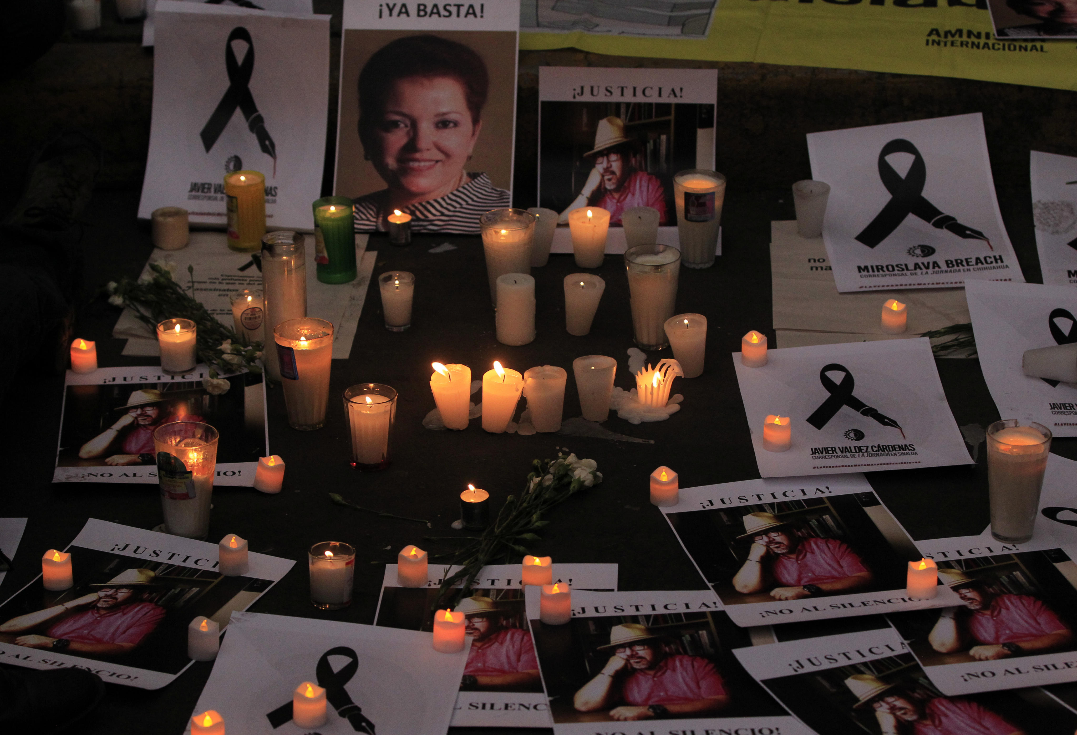 Suman tres periodistas asesinados en menos de una semana