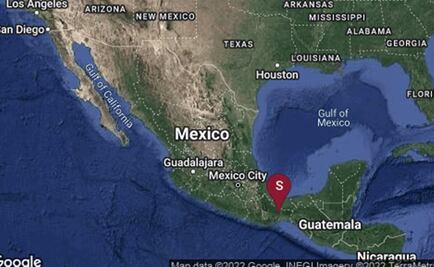 Registran sismo de 6 grados con epicentro en el estado de Oaxaca