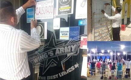 Clausuran municipios del Istmo cantinas y eventos religiosos en operativos por repunte de Covid