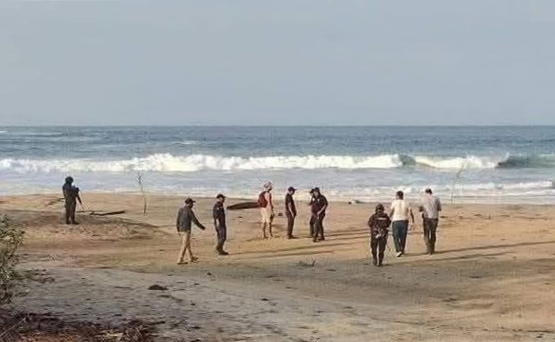 La mujer fue encontrada el domingo en playa Aragón, Oaxaca, con signos de violencia. Foto: Especial