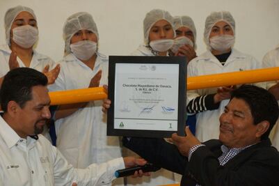 Recibe Chocolate “Mayordomo” reconocimiento federal