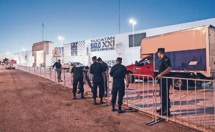 Resguardan 120 policías la sede del tercer debate organizado por el INE