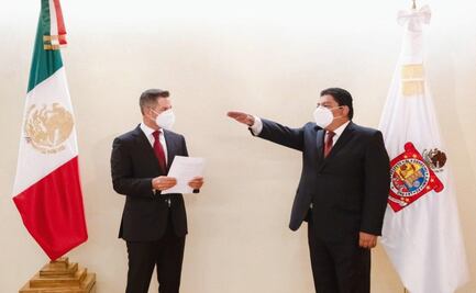 Sale Mafud Mafud de Segego; Murat toma protesta a Francisco García como nuevo titular