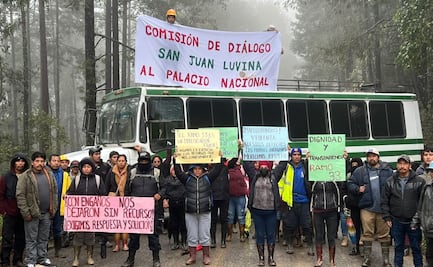San Juan Luvina bloquea por tercer día consecutivo la carretera a Tuxtepec; exige la entrega de sus participaciones municipales