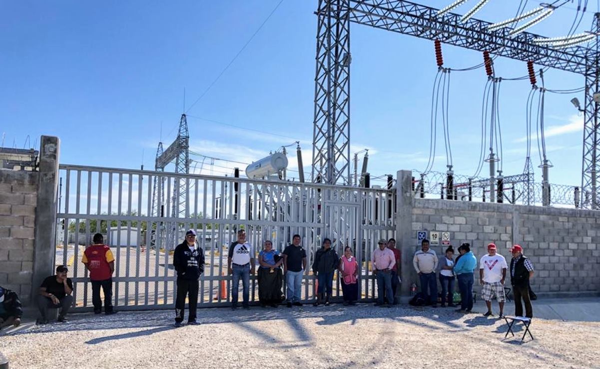 Cumple 11 días tomada Eólica del Sur por sus arrendatarios en Juchitán, piden diálogo