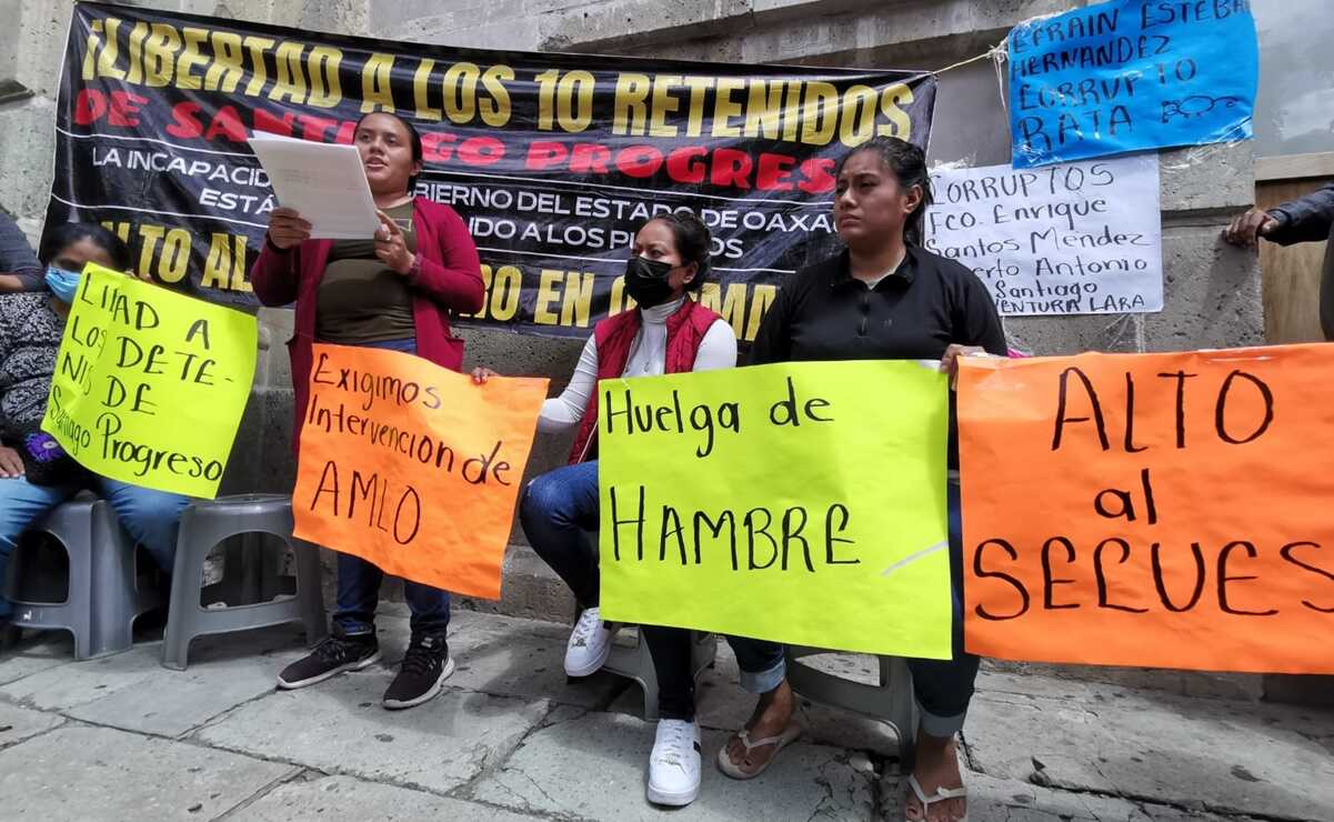 Rechazan pobladores de Santiago Progreso versión de Segego sobre conflicto con Ozumacín. Fotos: Edwin Hernández