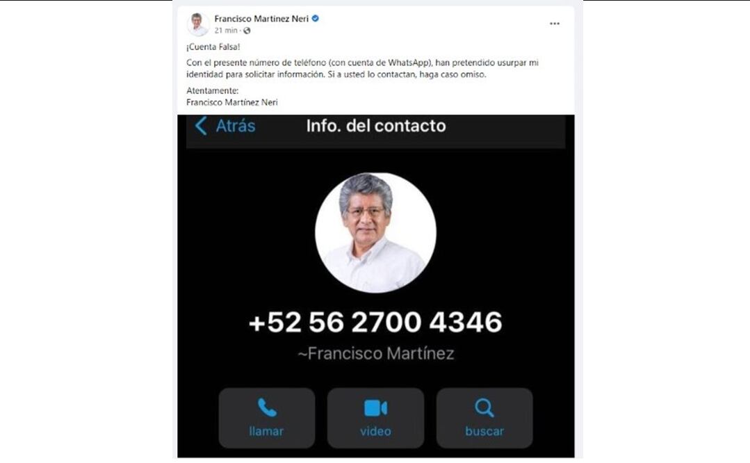 Edil de Oaxaca de Juárez denuncia usurpación de identidad con cuenta de WhatsApp; pedían información a su nombre