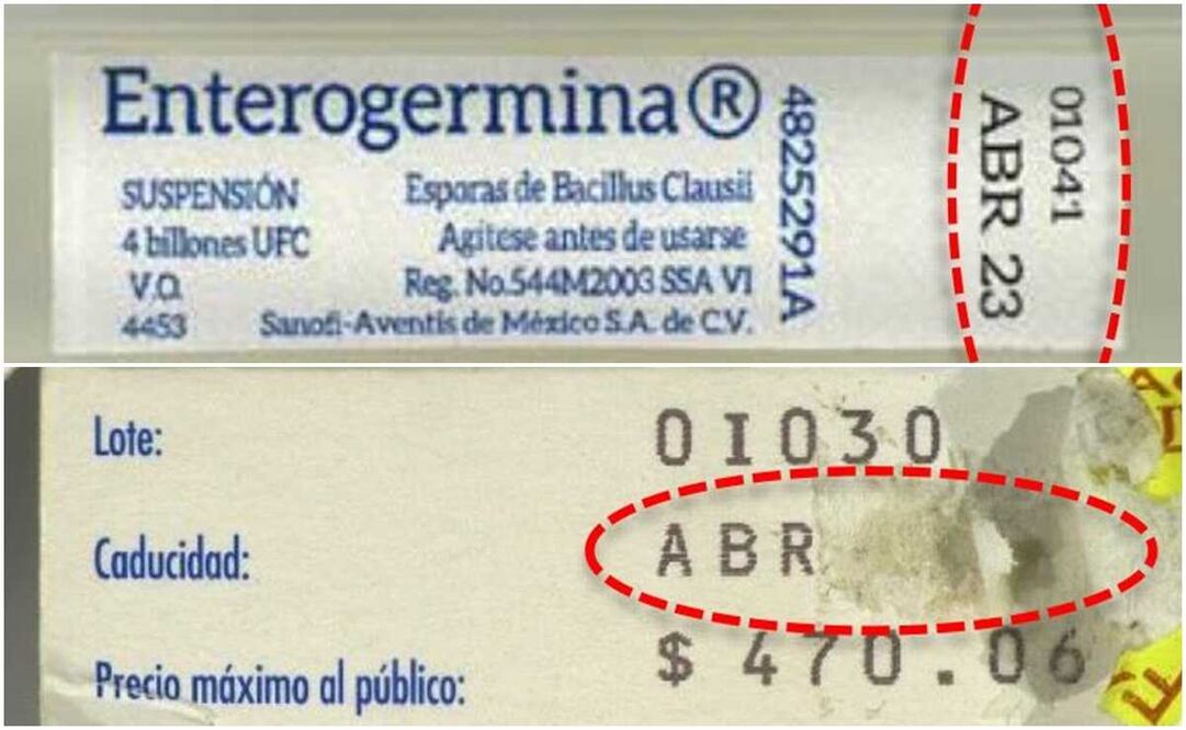 Emiten SSO y Cofepris aviso de riesgo por falsificación de Enterogermina. Fotos: Especiales
