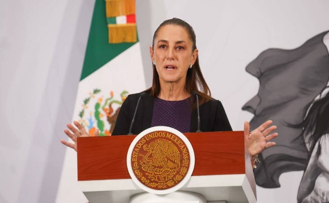 Conferencia matutina de Claudia Sheinbaum Pardo el 11 de mayo de 2026 en Palacio Nacional. Foto: Karla Guerrero/EL UNIVERSAL