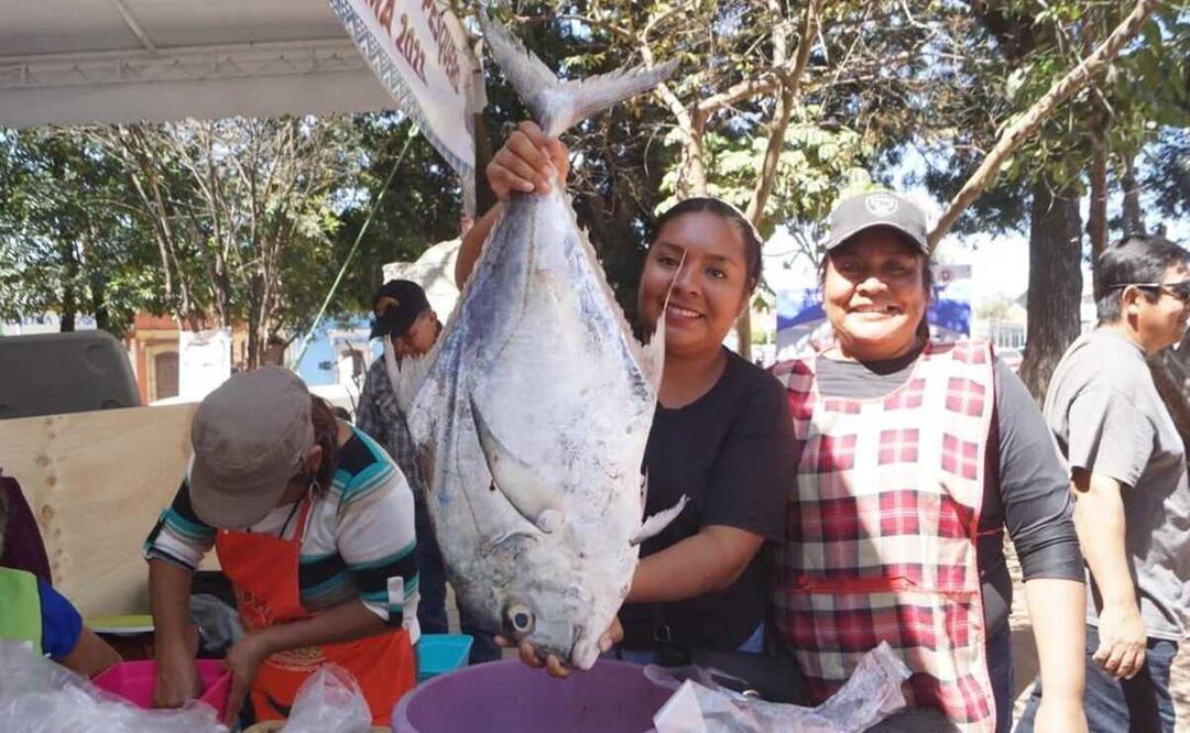 Ante baja producción del sector pesquero en Oaxaca, anuncia Jara estrategia de seguridad alimentaria. Fotos: Edwin Hernández