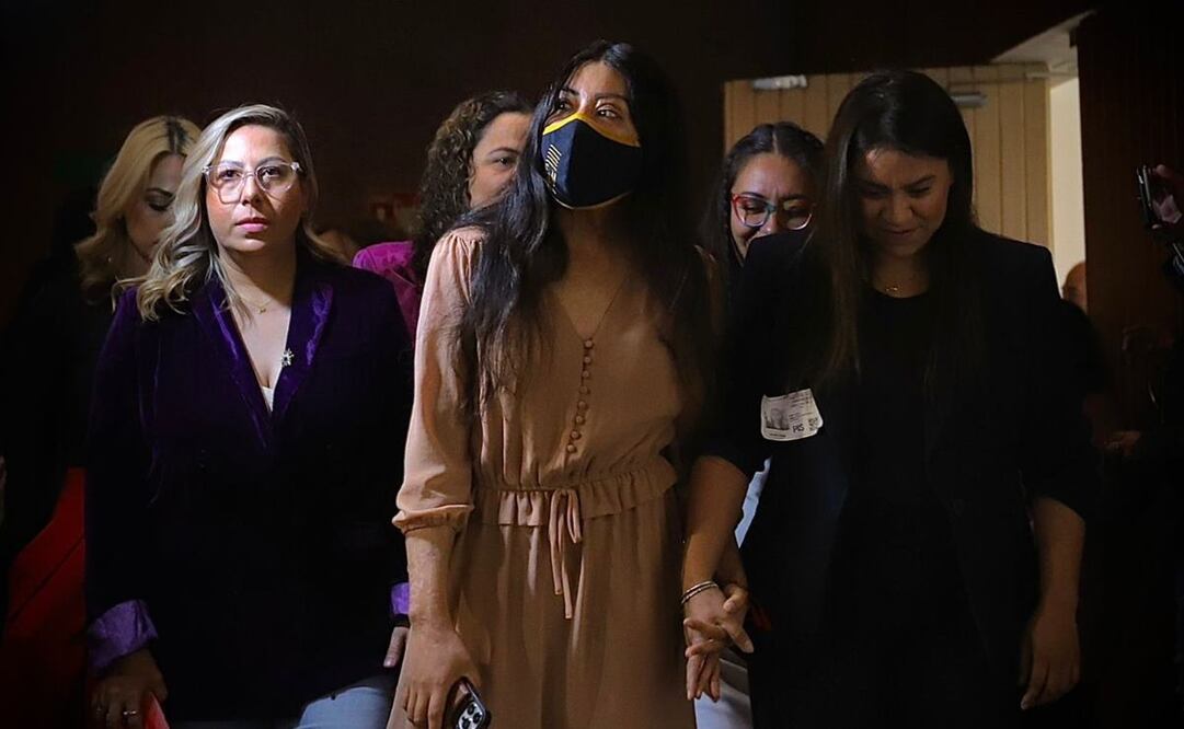 Diputados federales del PAN piden que gobierno de Oaxaca de “protección urgente” a María Elena Ríos. Foto: Berenice Fregoso / EL UNIVERSAL