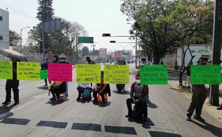 Sitian bloqueos y protestas a la ciudad de Oaxaca; Segego instala mesas de diálogo