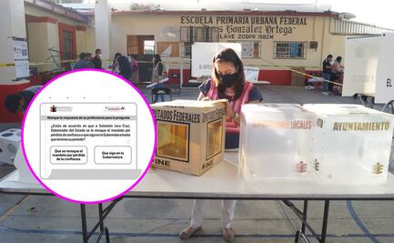 Revocación de Mandato en Oaxaca: Así será la papeleta de la consulta ciudadana
